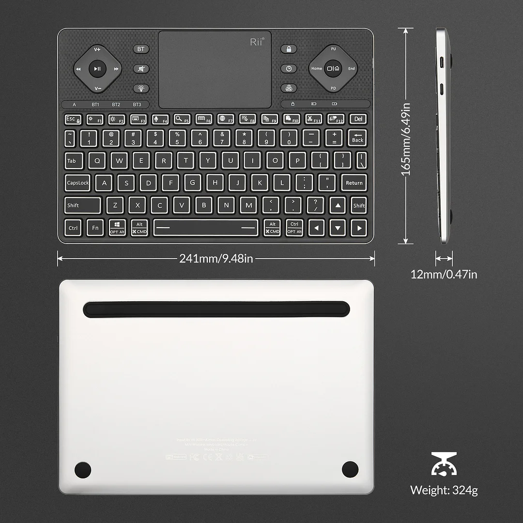 Rii K16 Wireless Bluetooth keyboard 