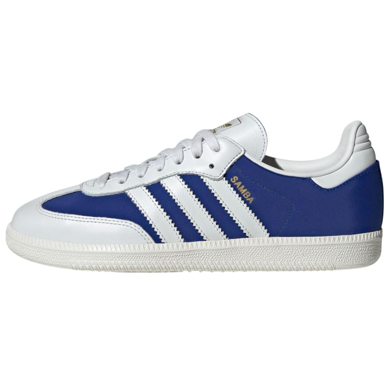 Adidas Samba Og Crystal White Royal Blue