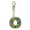 1Pc DIY Diamond Painting Lettter Keychain