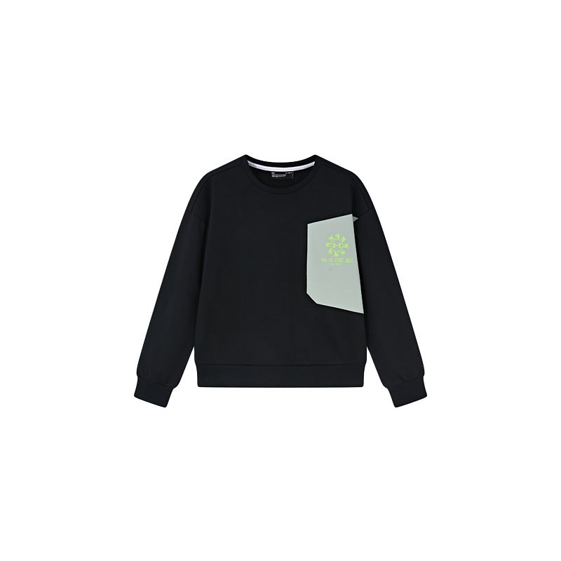 Under Armour Sweatshirt Black Teenagers