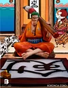 Title Page Sitting Roronoa Zoro - ONE PIECE Resin Statue - BT Studios