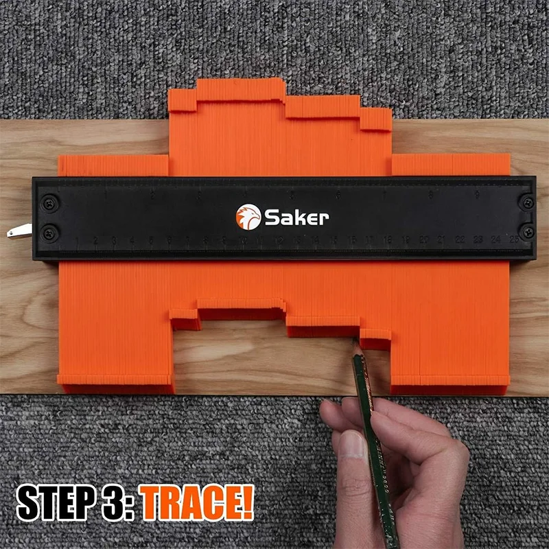 SAKER® Contour Duplication Gauge With Lock 