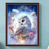 Diamond Painting-DIY Round Drill Owl(Round and Part AB Drill) (35*45CM)