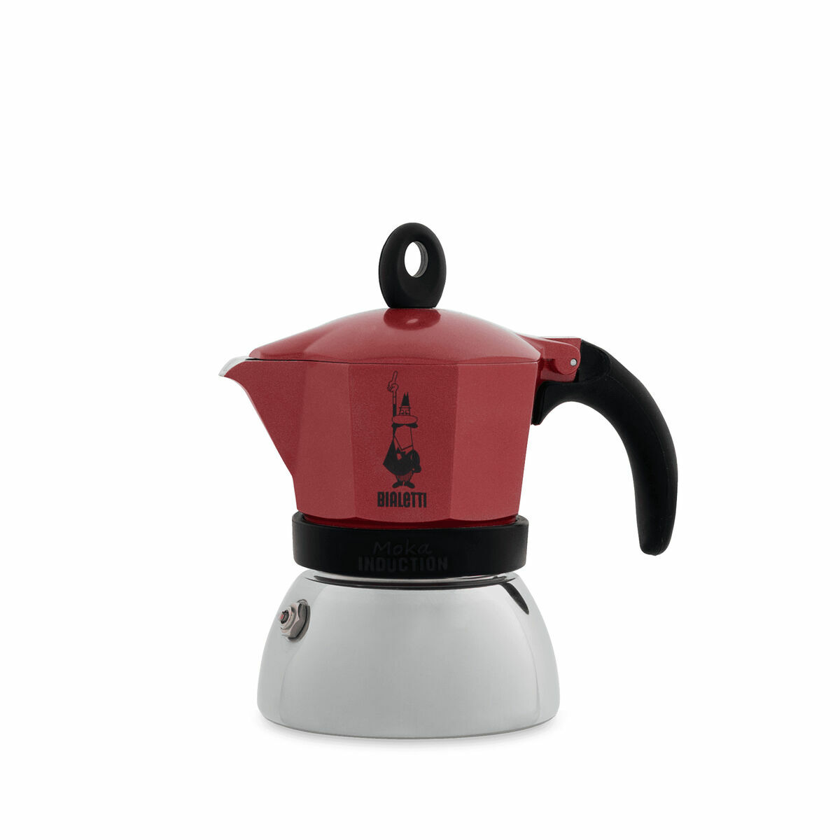 Italian Coffee Pot Bialetti 0006944/NP Red Metal Aluminium 150 ml