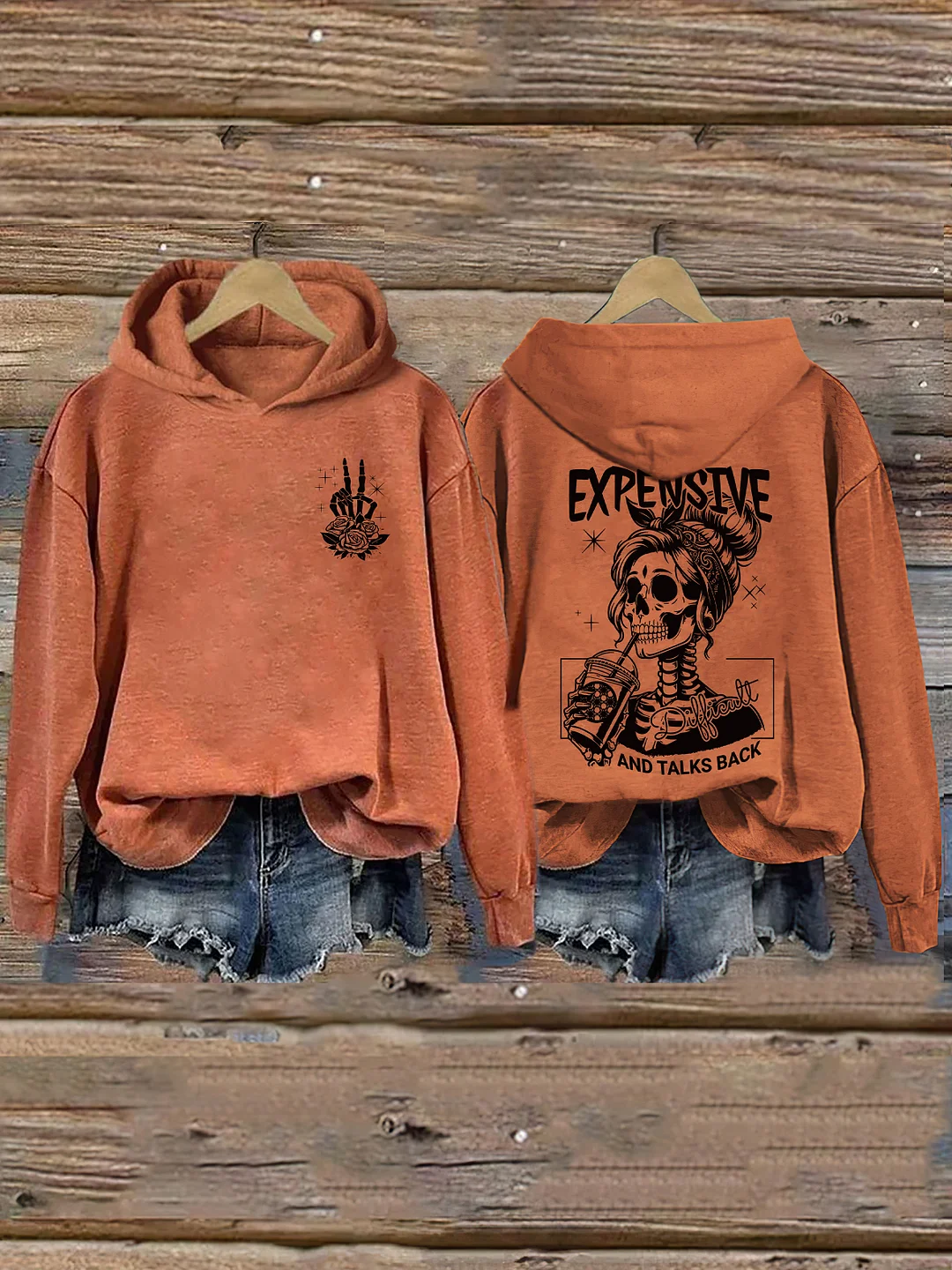 Expensive Difficult And Talks Back Hoodie