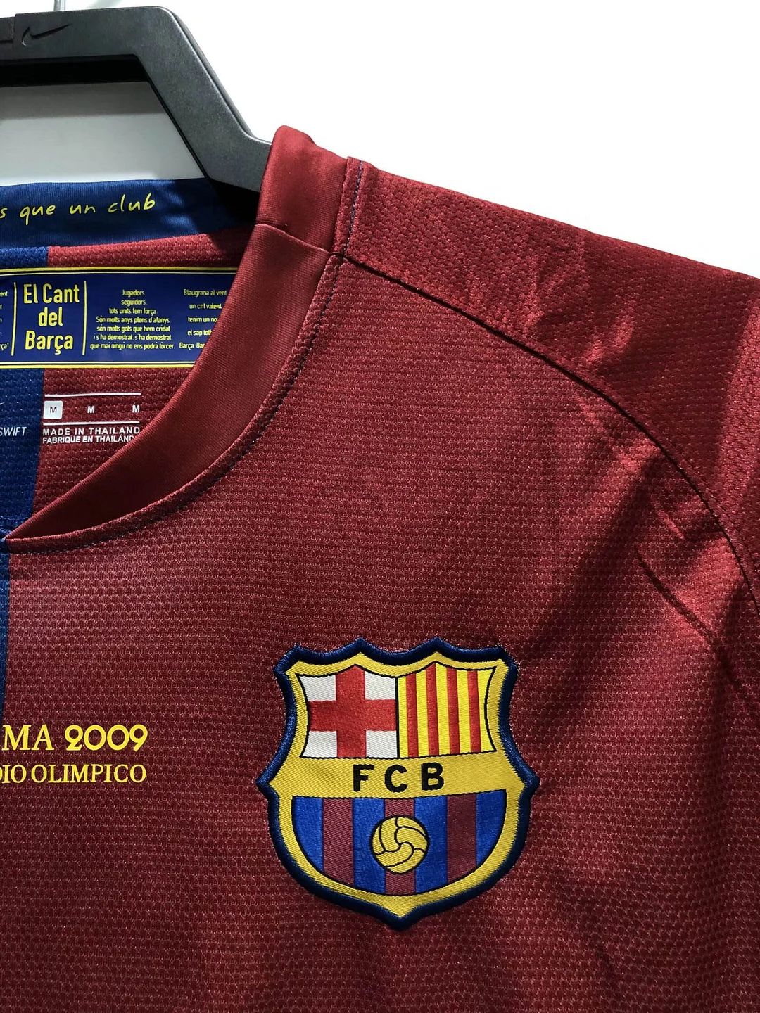 2008/2009 Retro Barcelona Football Shirt Home Champions League 1:1 Thai Quality