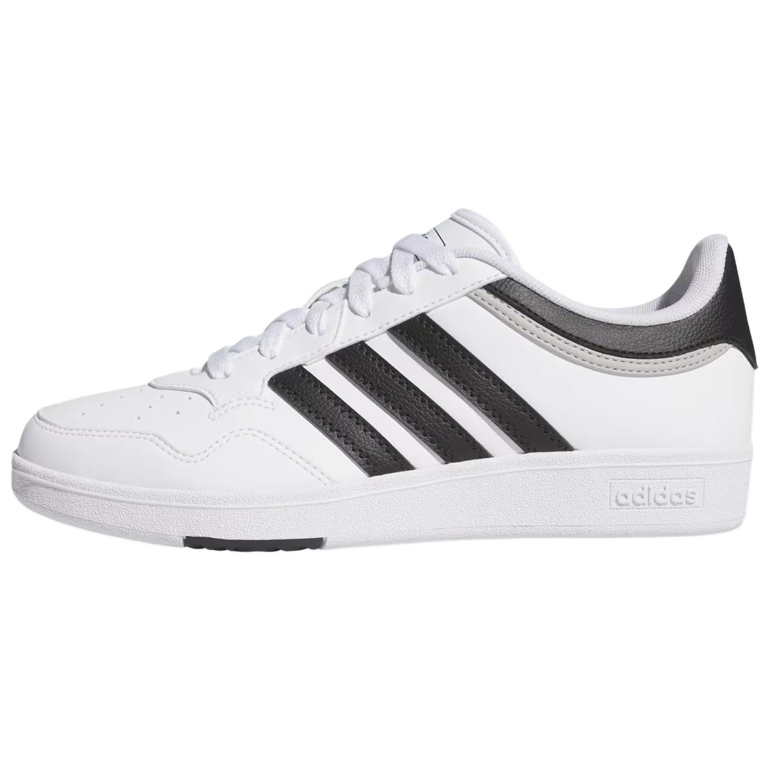 Adidas Hoops 4.0 Cloud White Core Black Grey Two Women's
