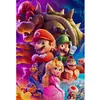 (Big Size)Anime Super Mario - 11CT Stamped Cross Stitch - 40*60cm