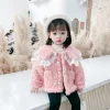 Autumn Winter Kid Baby Girls Coats Cute Sweater Coats