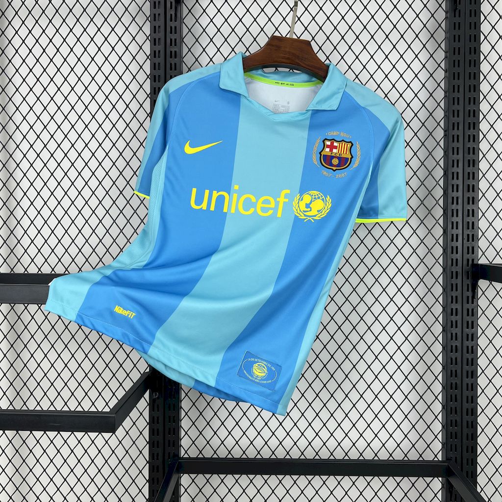 Maillot Domicile FC Barcelone 2007-2008 – Nike – Authentique – Taille M