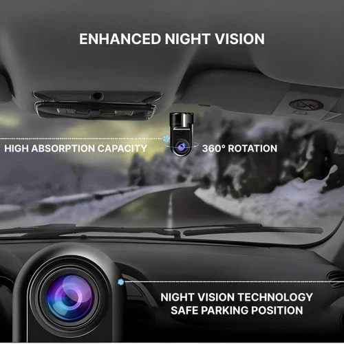 Dashcam surveillance features