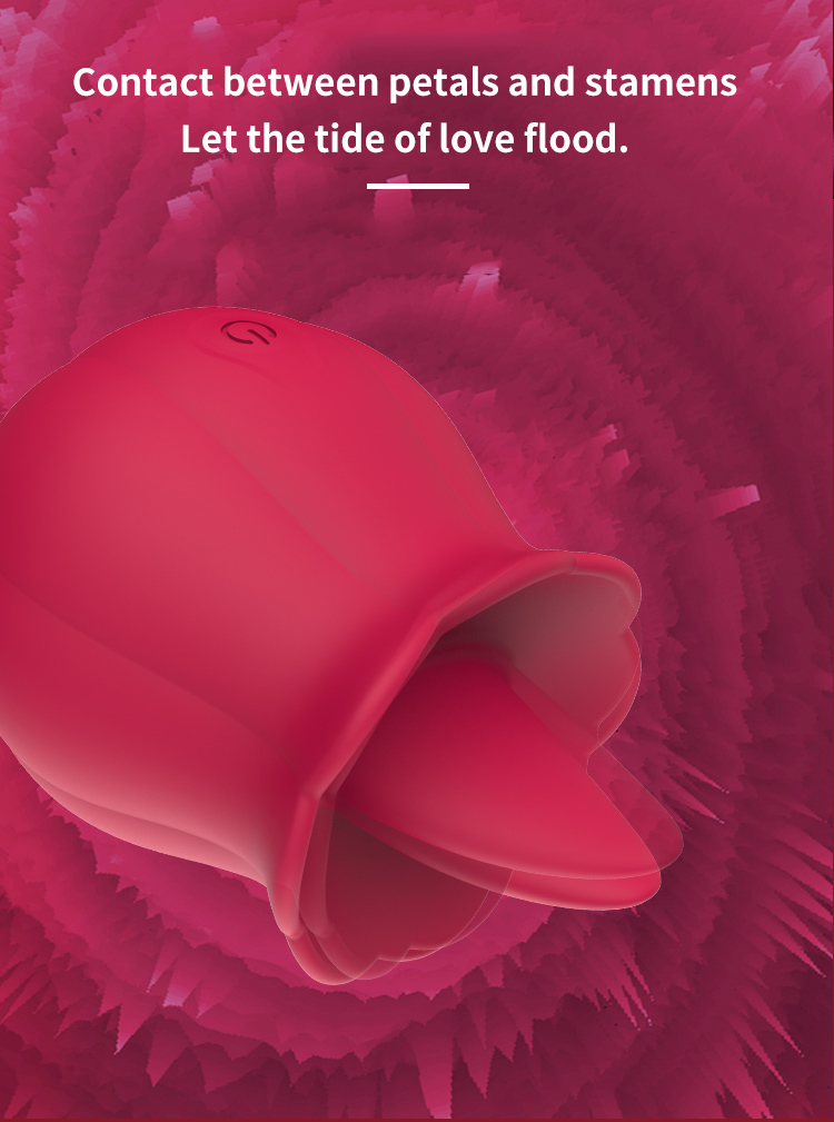 the rose sexual toy sucking vibrator with tongue let the tide of love flood