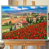 Diamond Painting-DIY Full Round Drill Countryside Mountain