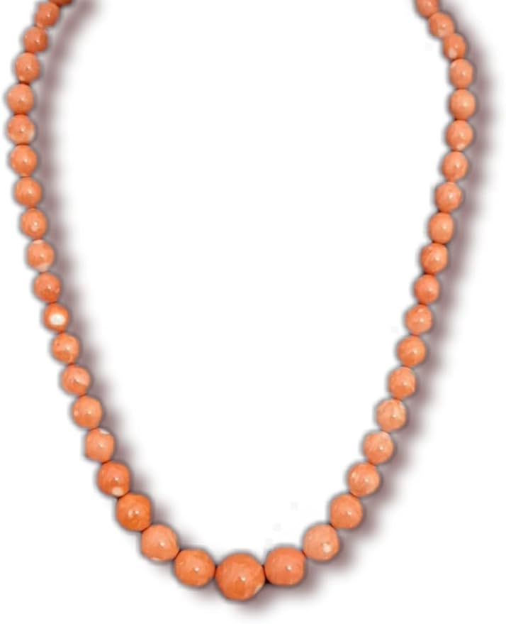 Collar coral cerasuolo o momo primera calidad - cierre oro 18k - collar mujer coral natural - regalo mujer - regalo cumpleaños - Made in Italy - coral necklace - coral jewelry - woman necklace