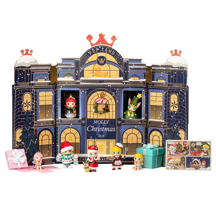 POP MART Molly Castle Christmas Adventure Collection Trendy Figures