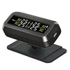 C68 USB+Solar Car Tire Pressure Monitor System with 4 External Sensors