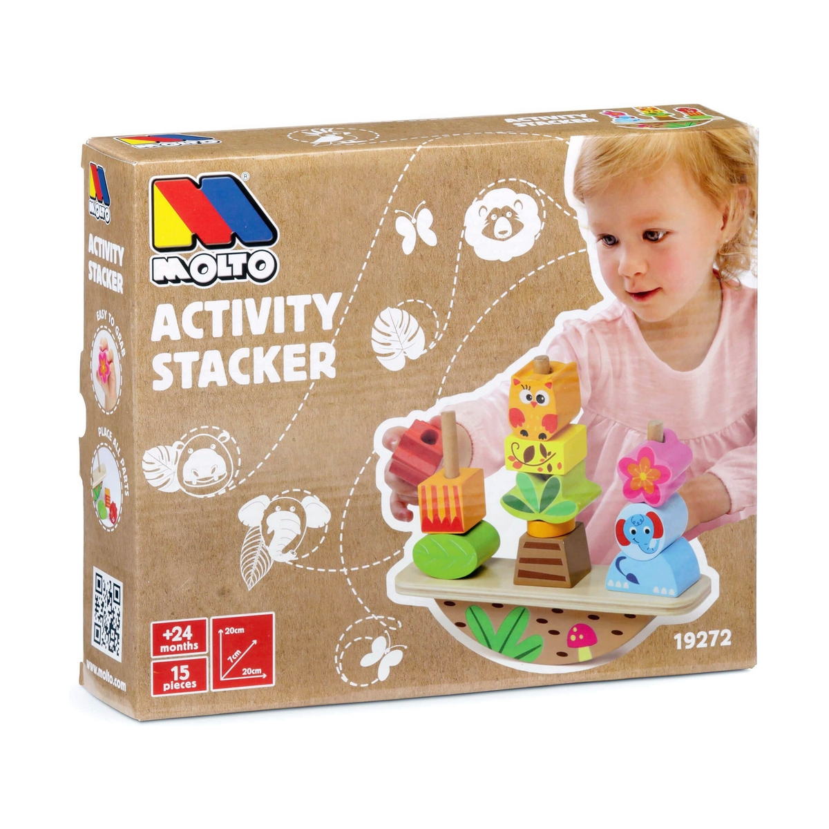 Baby toy Molt&oacute; Activity Stacker