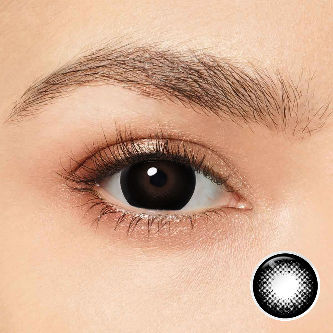 Supersize Black Plus Contacts