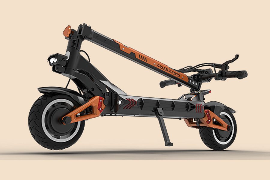 Front one-key folding mechanism for quick storage