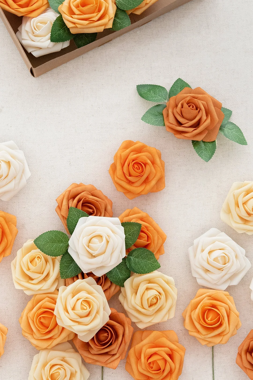 3" Foam Rose with Stem - 56 Colors