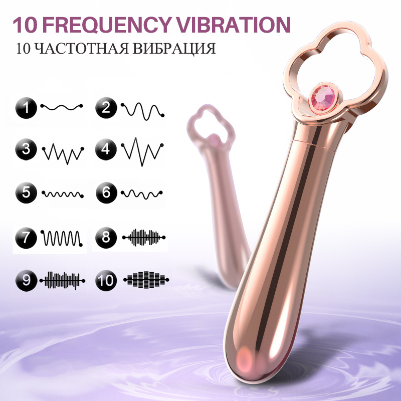 10 Powerful Pulsating Bullet Vibrators Finger Mini Massager