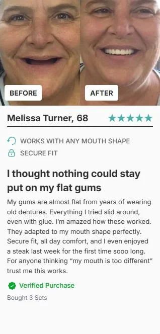 BRONY™ Custom-Fit Full Functional Dentures Make you more confident