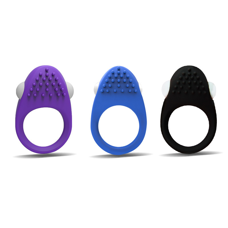 Adult Products, Men's Delayed Vibrating Rod Ring, Couple Flirting Silicone Electric Lock Ring Manufacturer