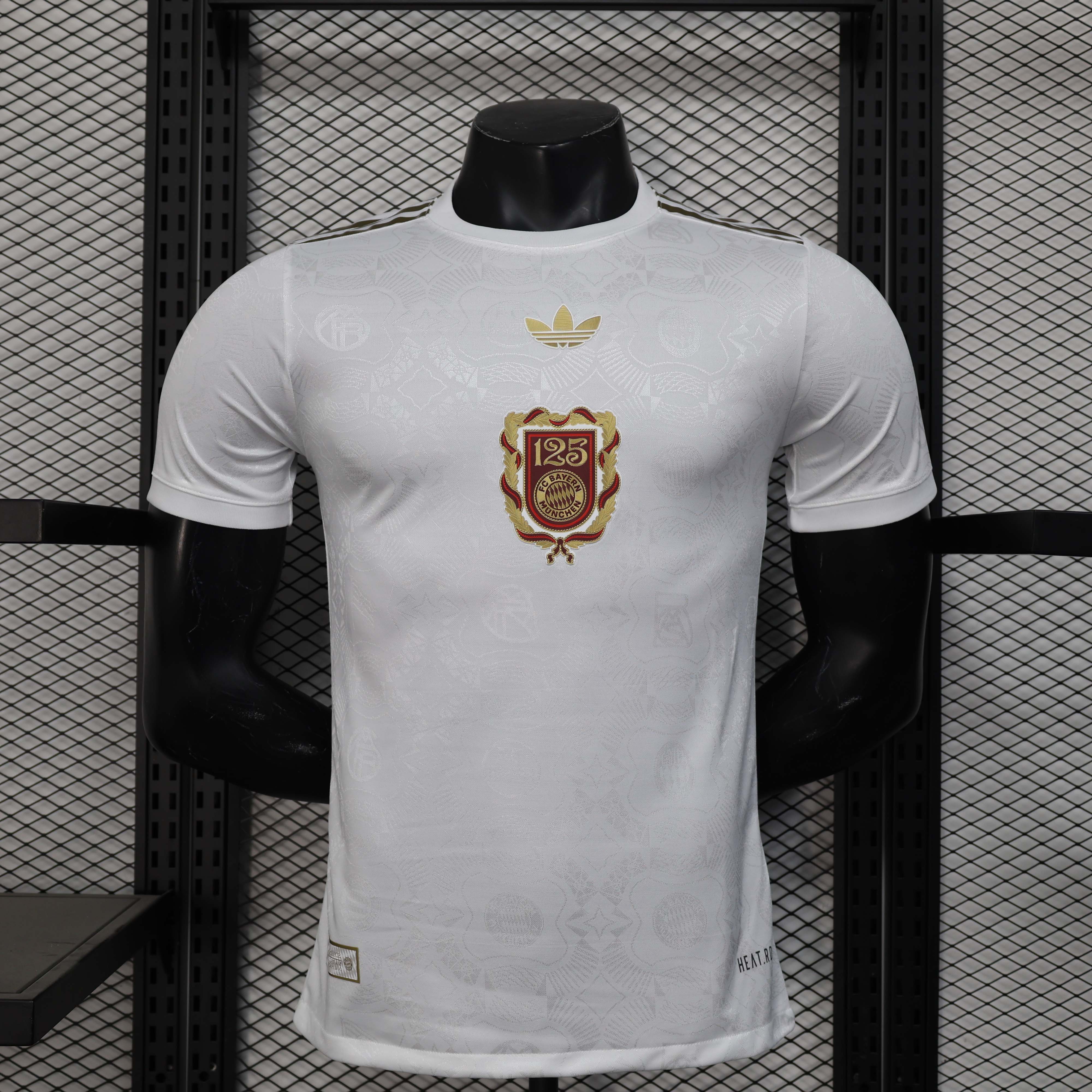 2025/2026 Player Version Bayern Munich 125th Anniversary Special Edition White Football Shirt 1:1 Thai Quality:football jersey mysite: unitedjerseyfootball 邓江浪:football