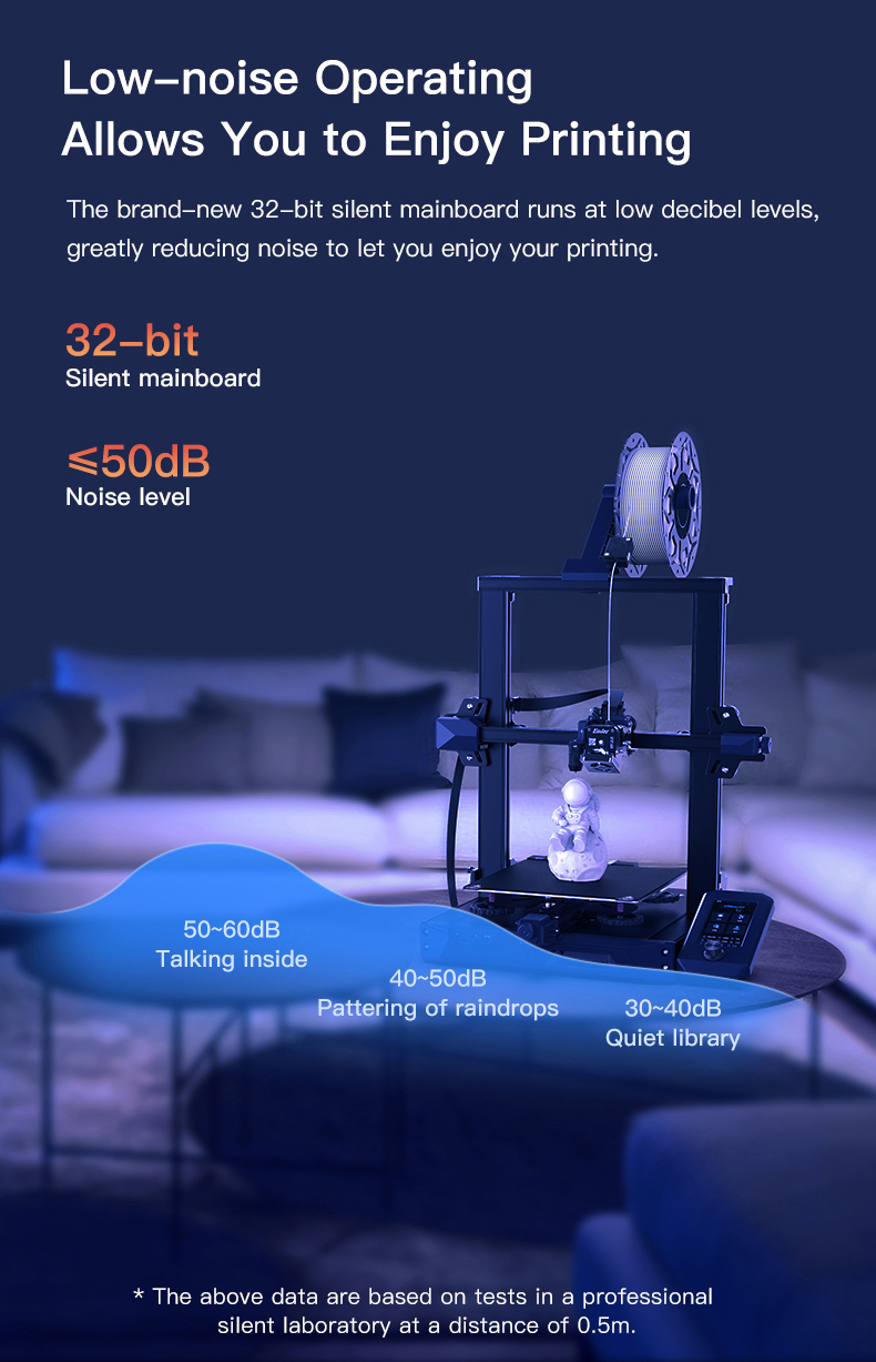 Ender-3 S1 Low-noise Operating