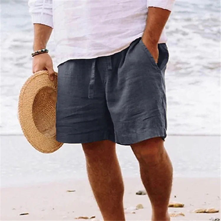 Linen Breathable Shorts-inspireuse