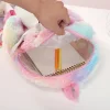 Kid Baby Girl Unicorn Bag 3D Zipper Toy Doll Backpack For Kidergarten