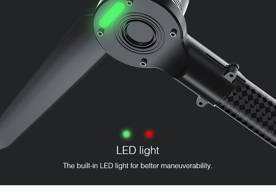 505-X Standard UAV Propulsion System with LED light for better maneuverability
