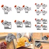1/2/4pcs 90 Degree Fixing Clips Stainless Steel Right Angle Splicing Quick Clamp