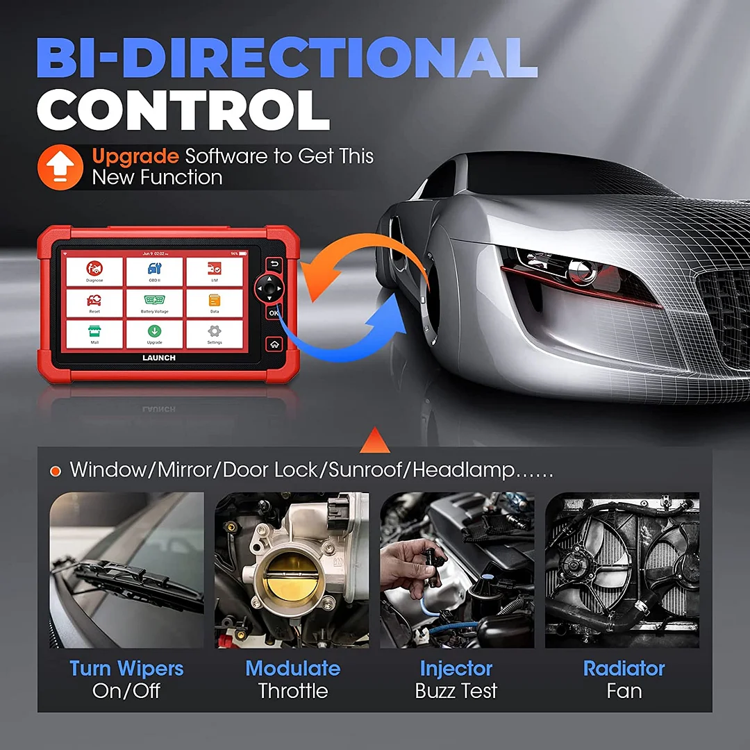 LAUNCH Scan Tool CRP919X BiDirectional Scan Tool with 29+ Service