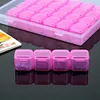 56 Grids Beads Storage Box for Nail Art Jewelry Case Holder (Multicolor)