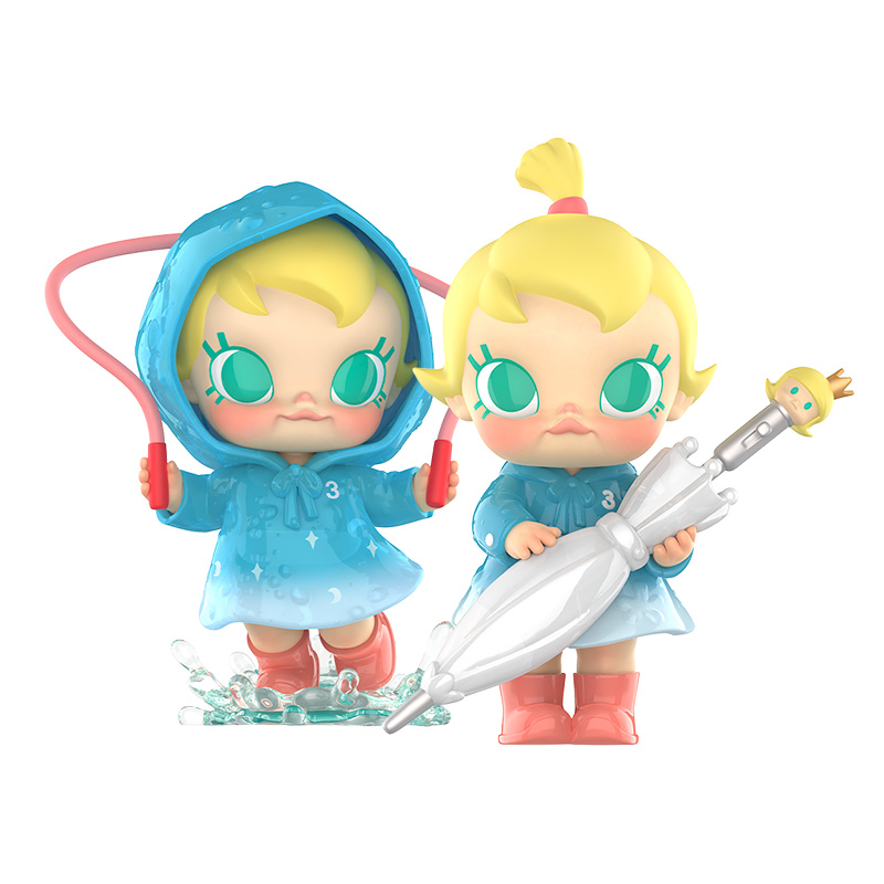 POP MART Baby Molly Funny Raining Day Figure