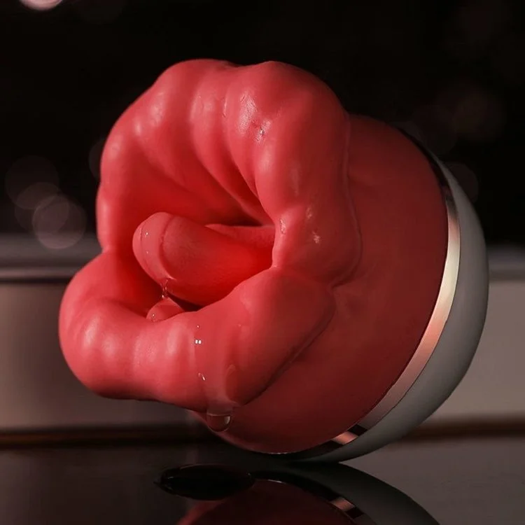 Vibrating Rod, Female Tongue, Vagina Licking, Masturbation Device, Female Articles, Sex Toys, Adult Clitoral Orgasm Artifact