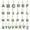 1Pc DIY Diamond Painting Lettter Keychain