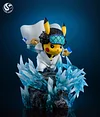 Marines Admirals Akainu & Kizaru & Kuzan Cosplay Pikachu - ONE PIECE Pokemon Resin Statue - ST Studio