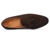 Handmade Fashion Men Tassel Suede Leather Boat Dress Shoes