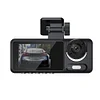 1080P WiFi Dash Cam Parking Monitoring Triple Lens Front Rear Inside HD Car DVR