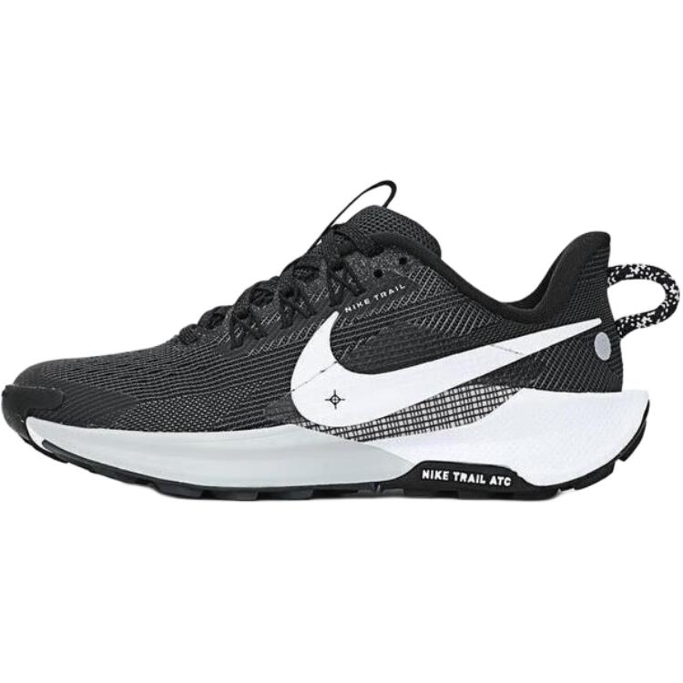 Nike Pegasus Trail 5 Abrasion Resistant Low Top Kids' Running Shoes Black