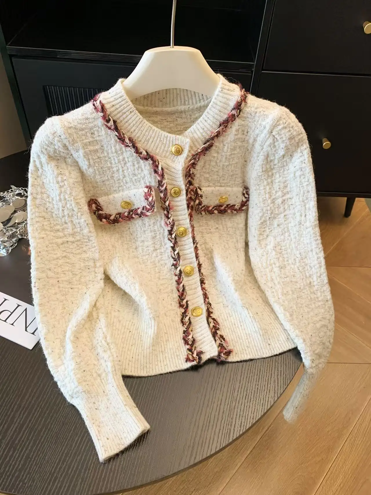 Sweater Cardigan for Women Casual Loose Soft Single-Breasted Knitted Sweater Autumn Winter Female Long Sleeve O-Neck Knitwear