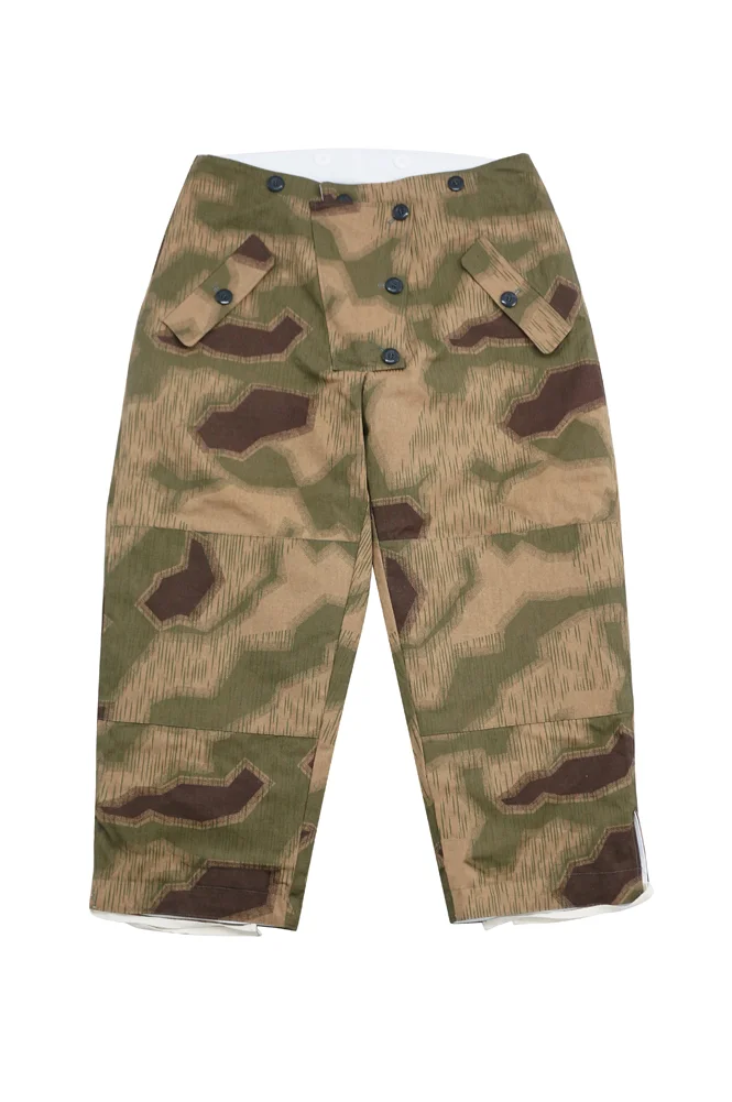   Reversible Winter Trousers In Marsh Sumpfsmuster 43 Camo German-Uniform