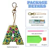 1Pc DIY Diamond Painting Lettter Keychain