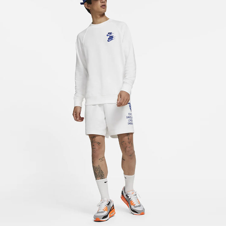 Nike on tour hoodie white sale