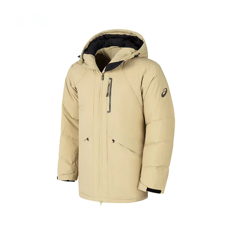 Asics Down Jackets Men Khaki