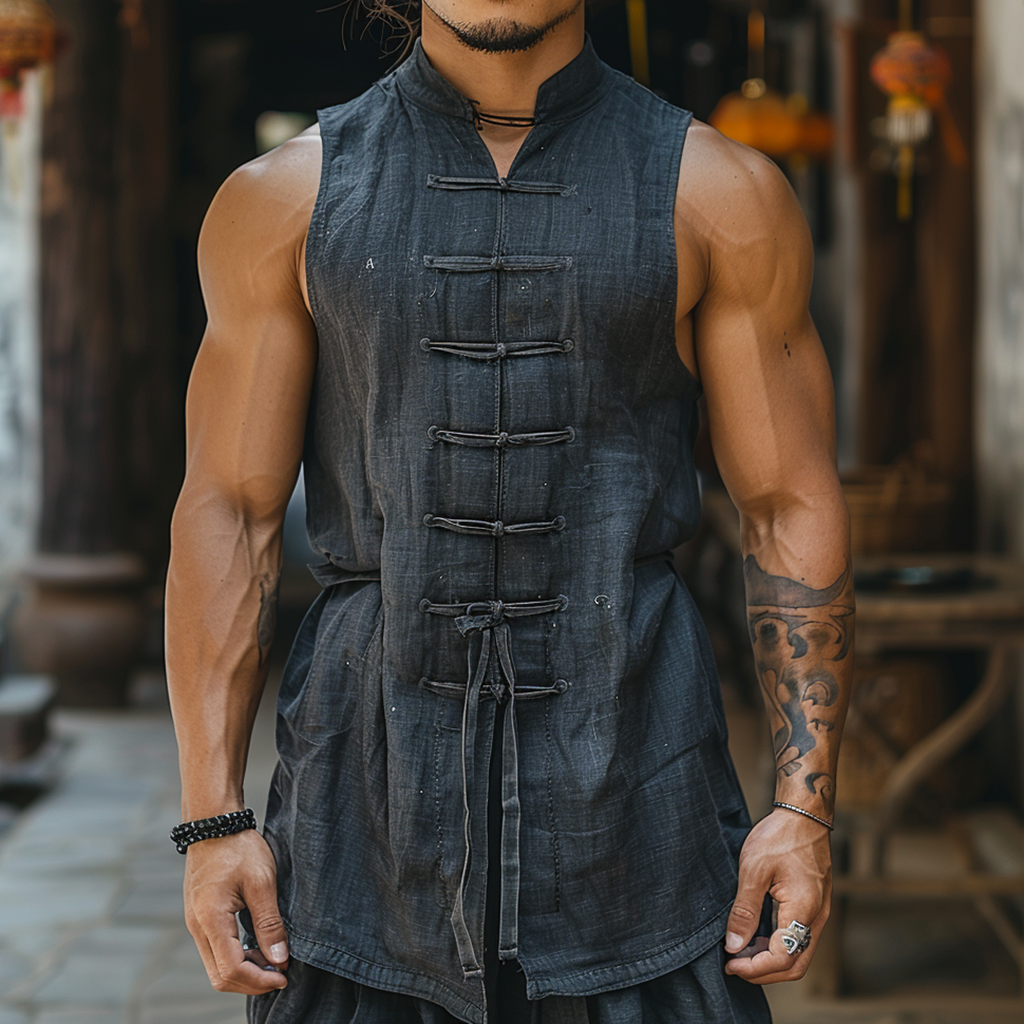 Linen Vest-inspireuse