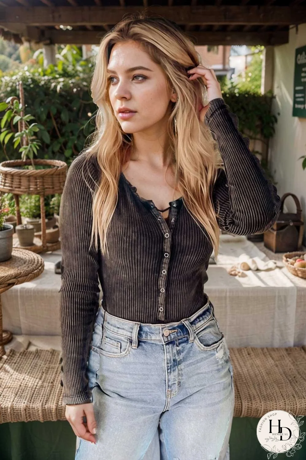 casual zip cardigan long sleeve knit hoodie shirt drop shoulder v neck closed jewel