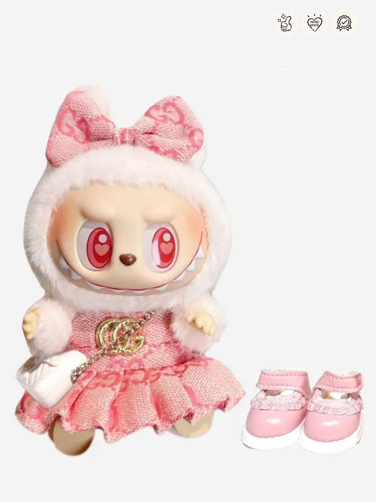 LABUBU Clothes Gucci Overall Dress Suite